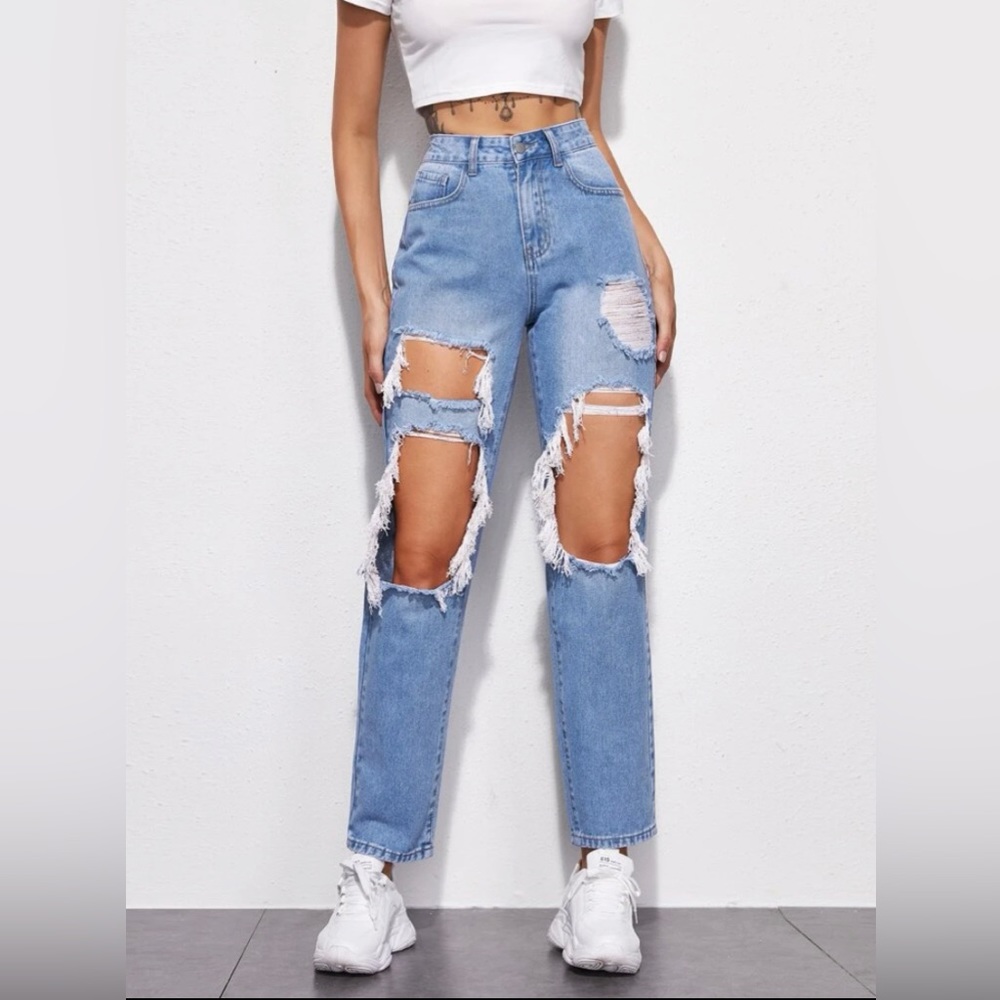 Light Blue Mom Jeans